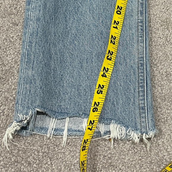 Agolde Riley High Rise Straight Leg Crop Jean Normcore - Picture 11 of 11